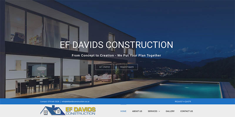 EF Davids Construction